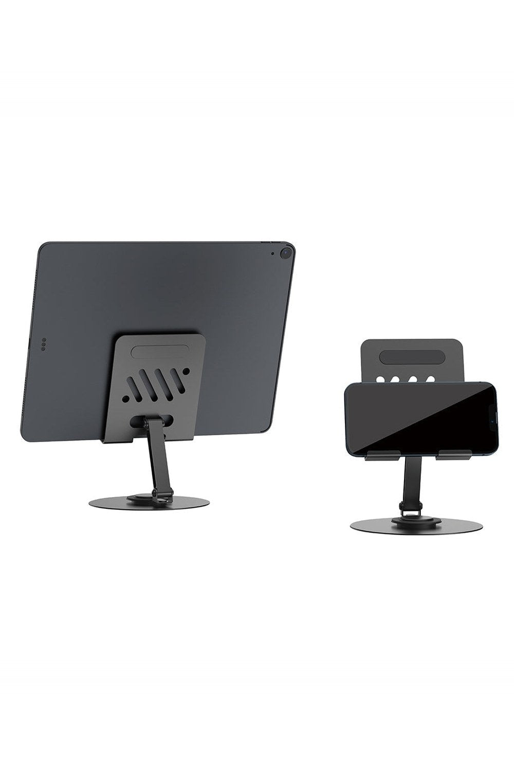 Katlanabilir 360° Döner Metal Telefon ve Tablet Standı - 4