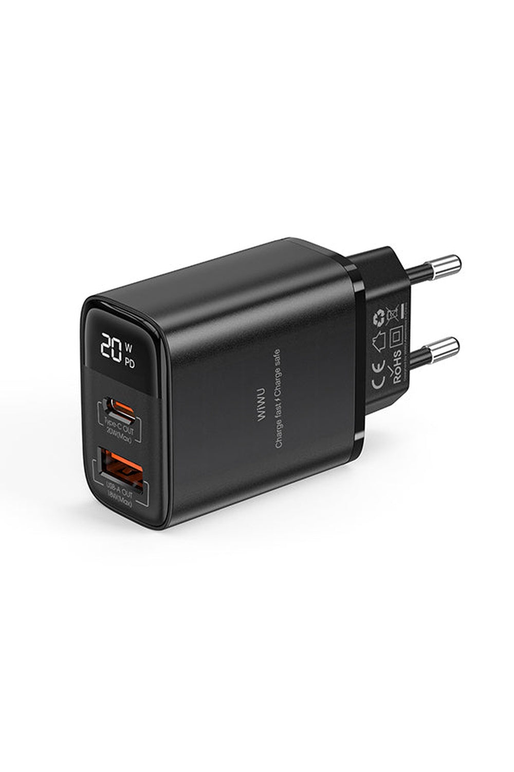 Gan Teknolojili Dijital Ekranlı Şarj Adaptörü, 20w - 1