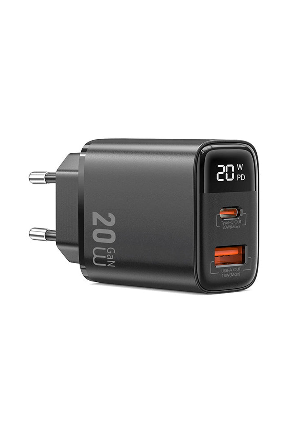 Gan Teknolojili Dijital Ekranlı Şarj Adaptörü, 20w - 2