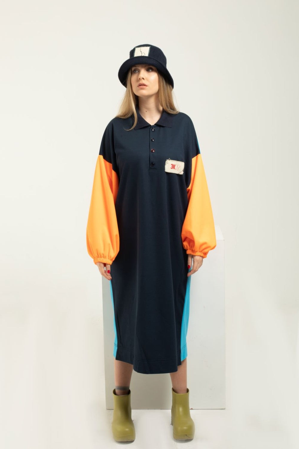 3K28-Sweat Dress-Elbise-3-milagron.live