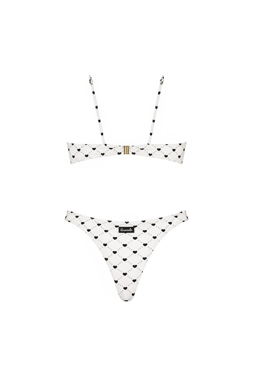 Quande-Sassy Crop Bikini // Qn-919 Tek Üst-Bikini & Mayo-3-milagron.live
