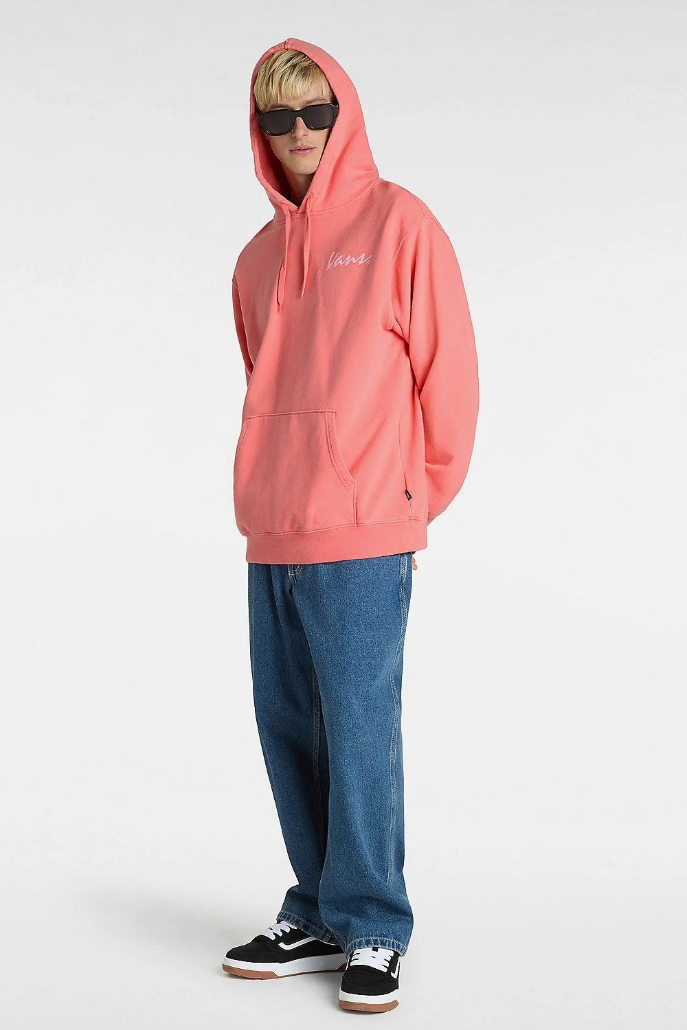 Vans-66 Baked In Loose Fit Porcelain Rose-Sweatshirts & Hoodies-4-milagron.live