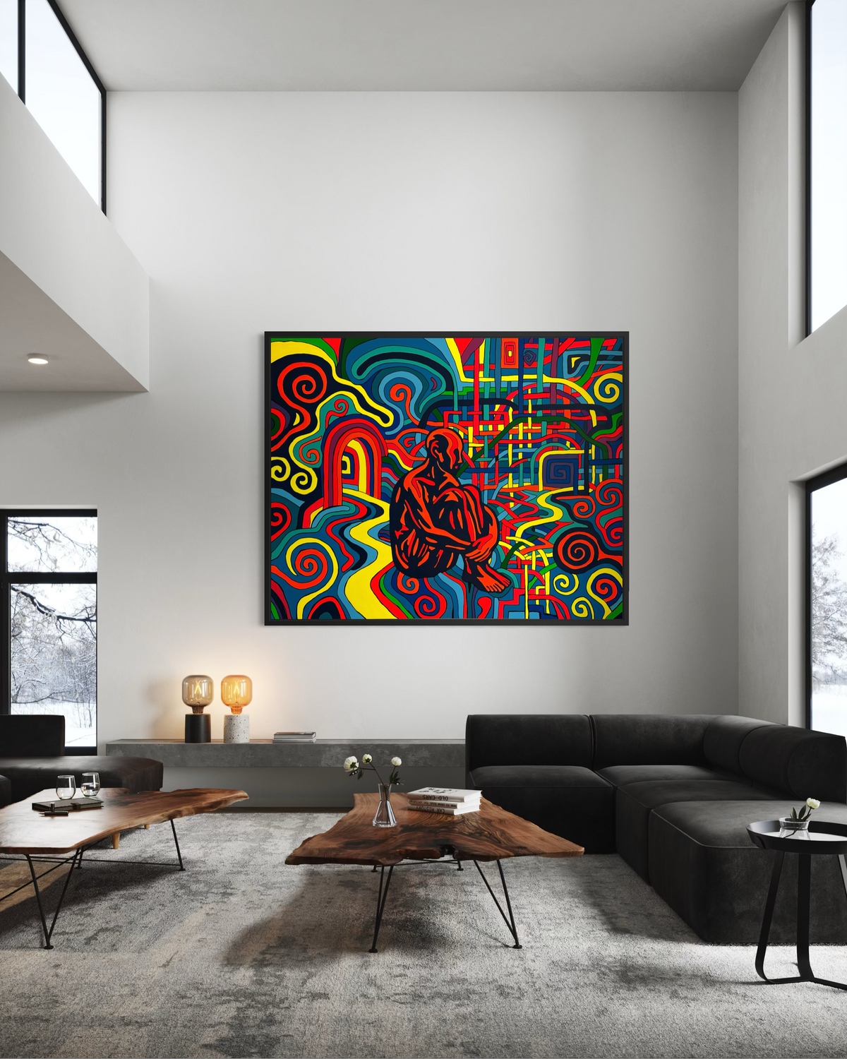 Inner Hold Tablo | 200X250Cm