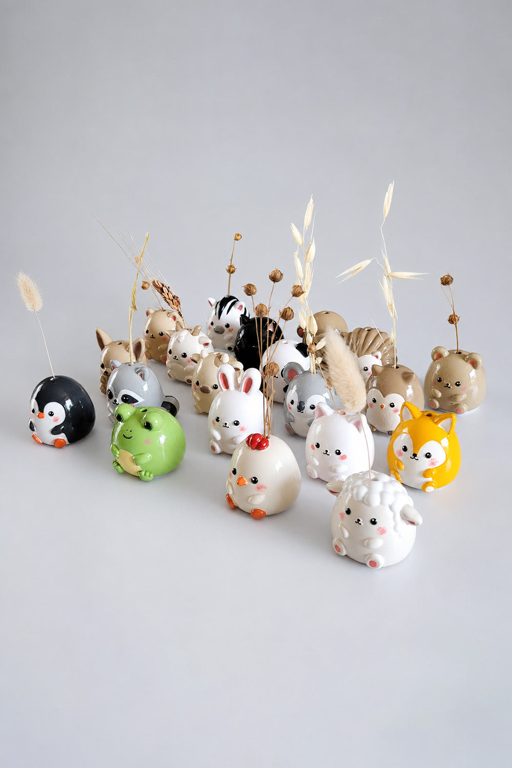 Pocket Pals Ekstra Mini Hayvan Vazo | Zebra - 6