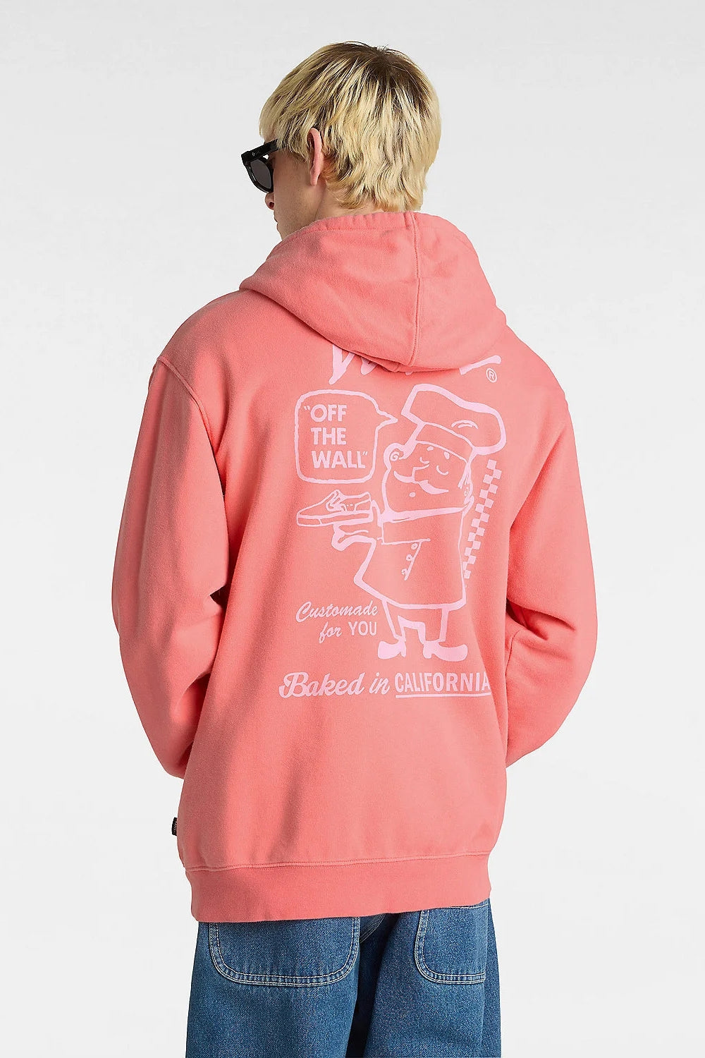 Vans-66 Baked In Loose Fit Porcelain Rose-Sweatshirts & Hoodies-6-milagron.live