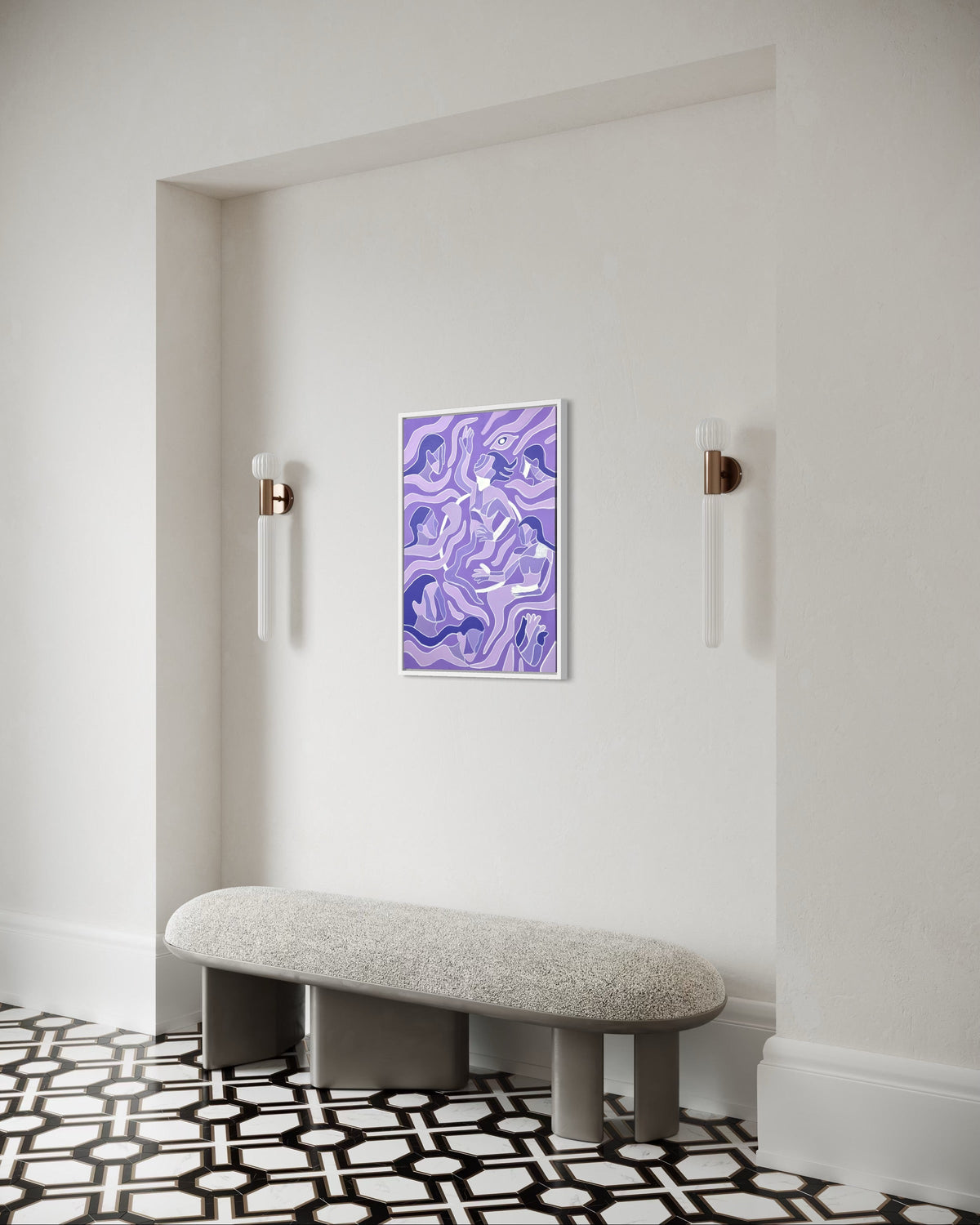 Echoes Of Presence | 50X70Cm