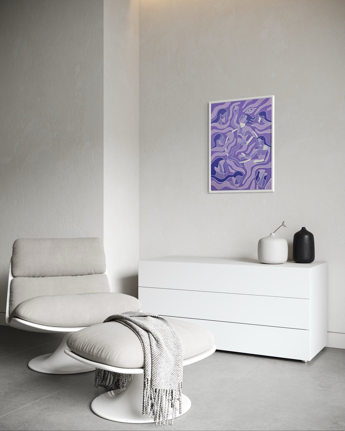 Echoes Of Presence | 50X70Cm