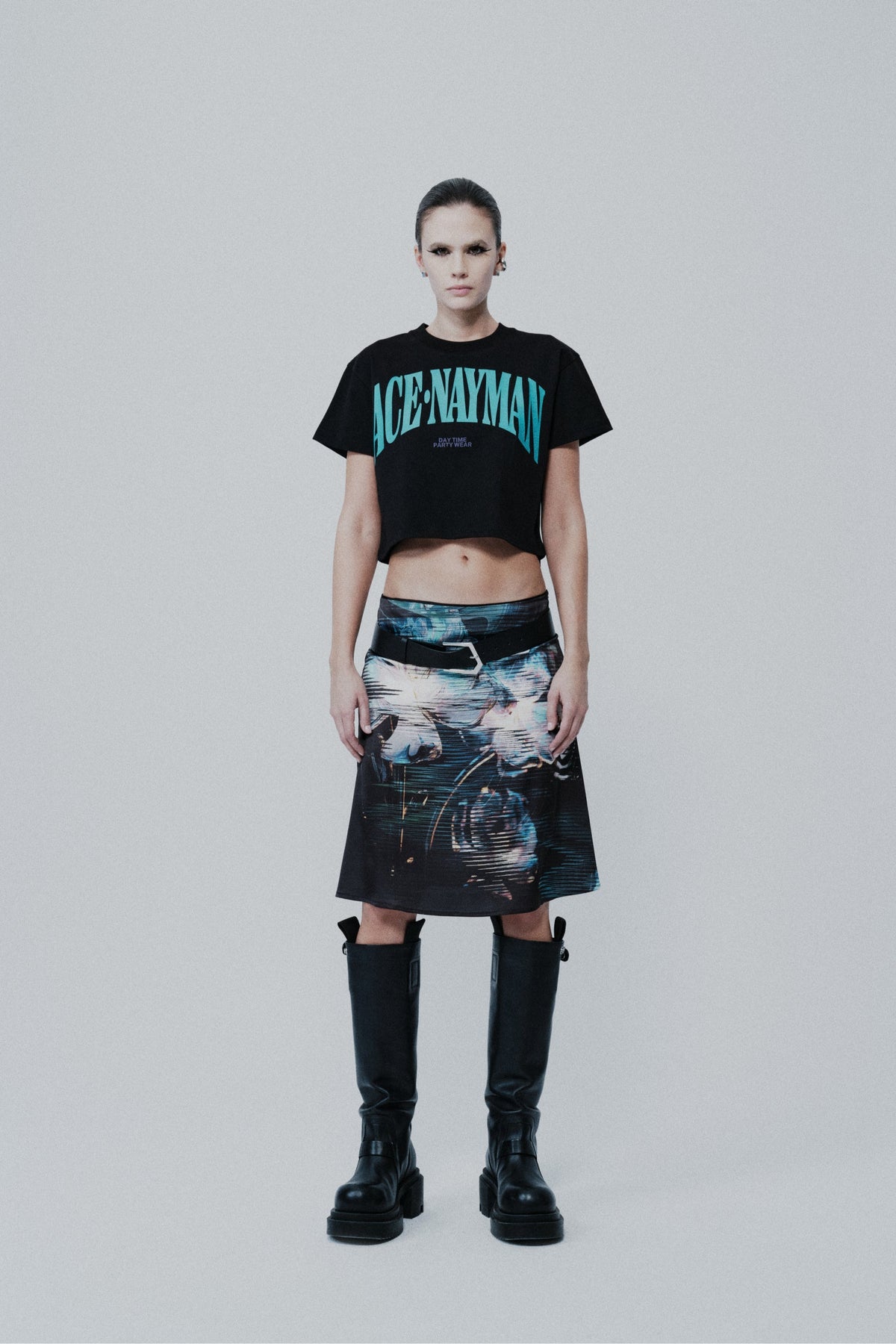 Ace Nayman-Dustin Logo T Shirt-3-milagron.live