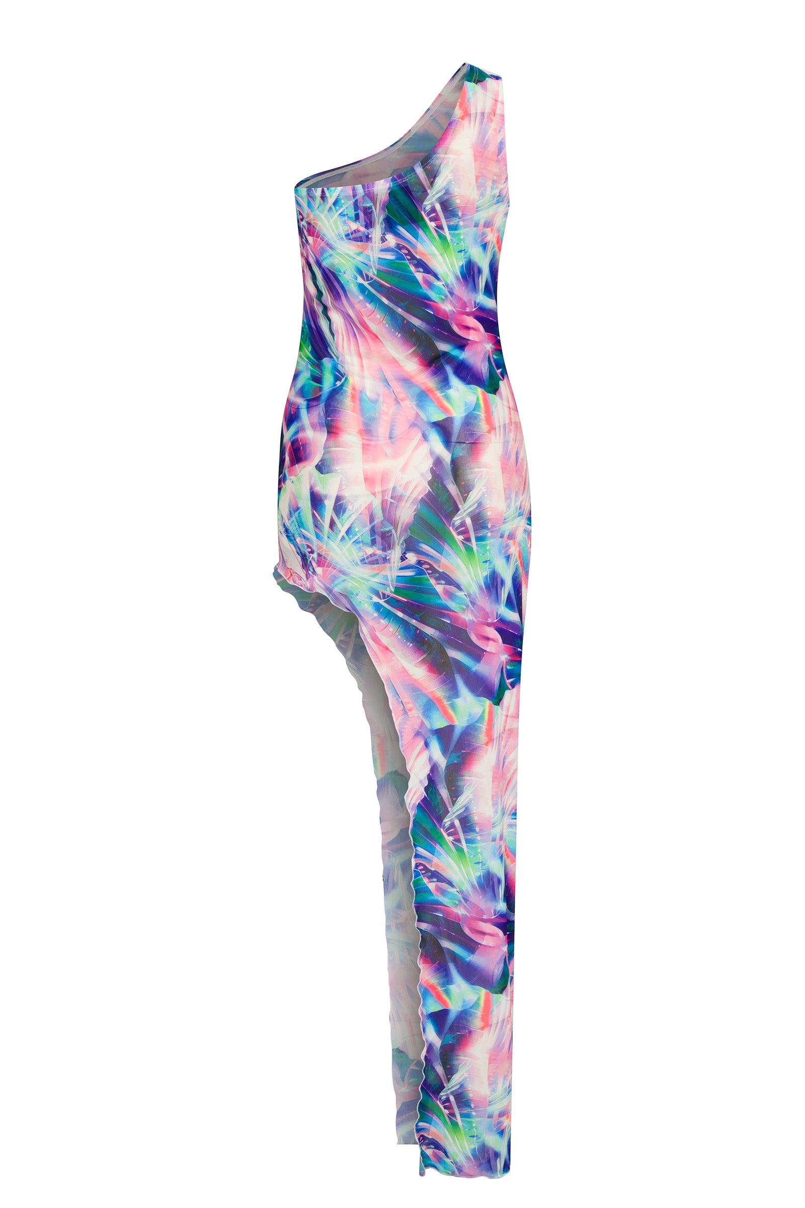 Ace Nayman-Dylan Mesh Dress-Elbise-3-milagron.live