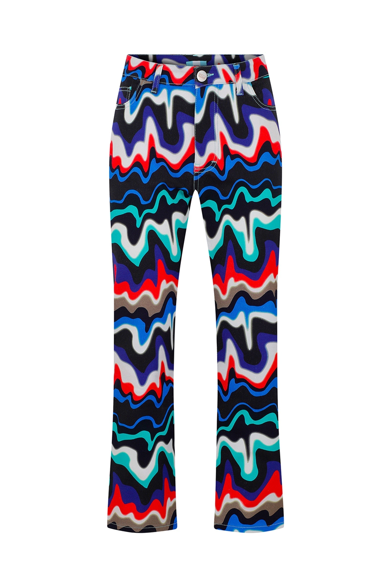 Ace Nayman-Harper Multicolor Denim Pants-Kot Pantolon-2-milagron.live