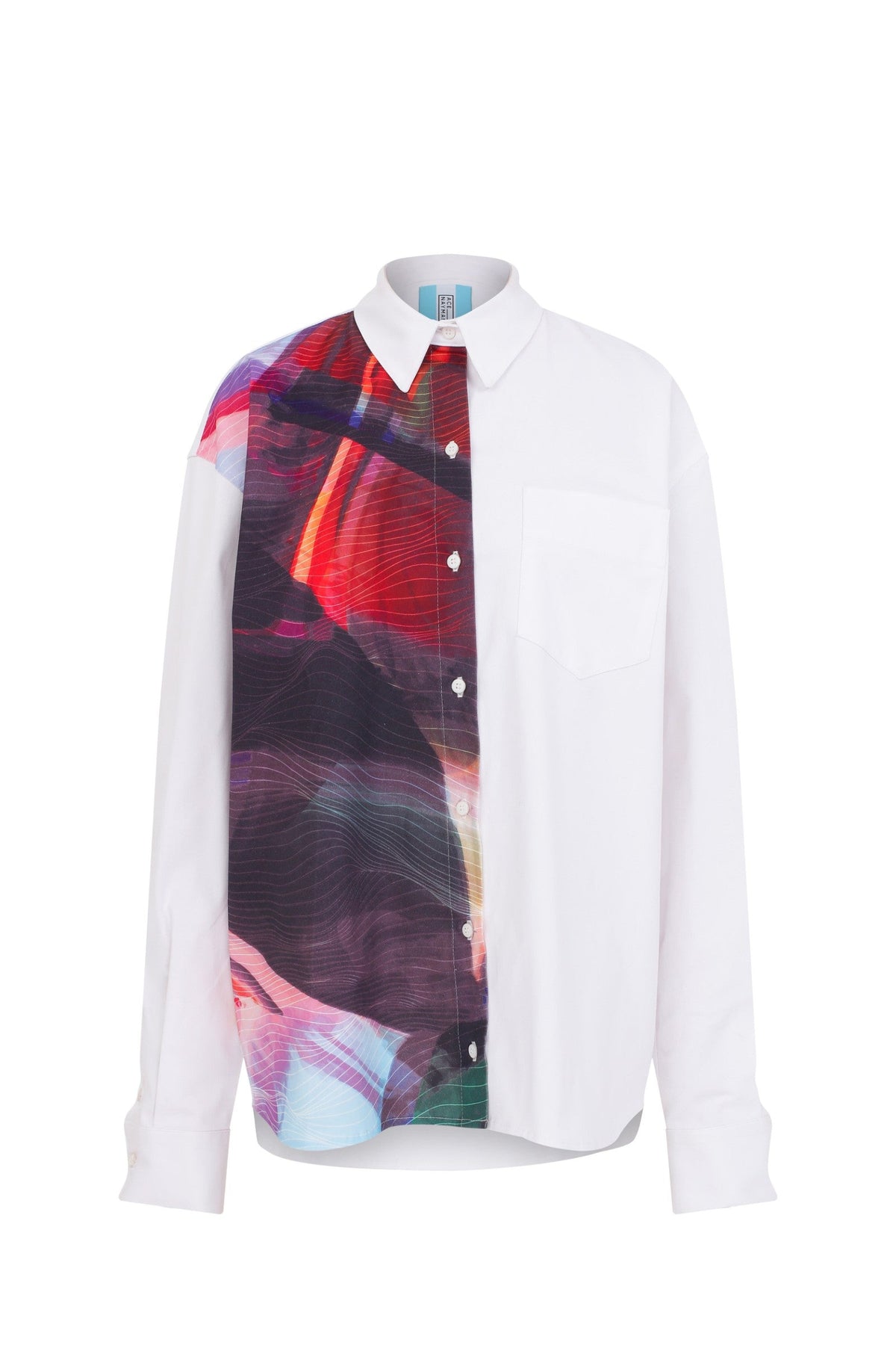 Ace Nayman-Paisley Multicolor Shirt-Gömlek-3-milagron.live