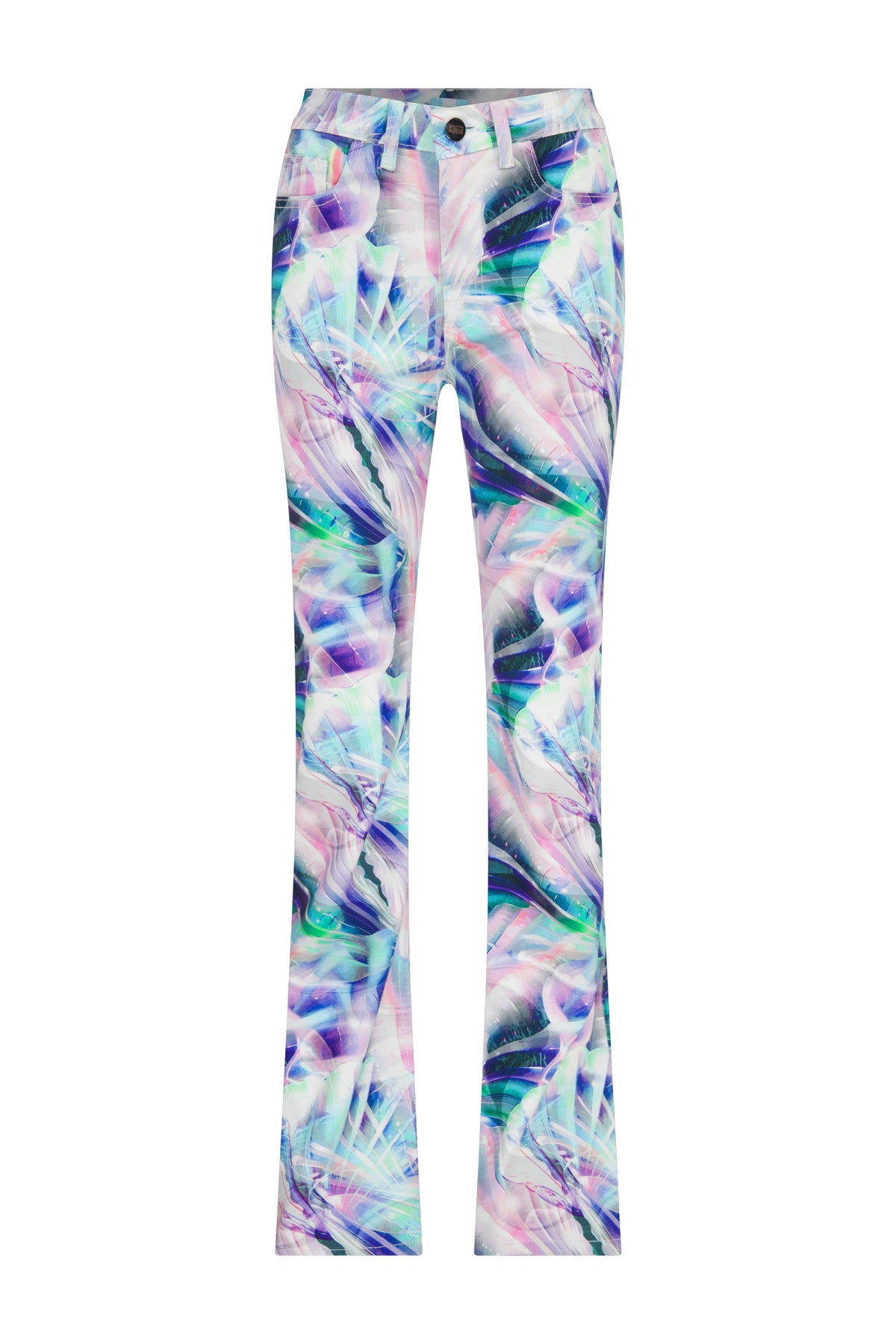 Ace Nayman-Tiger Printed Denim Jacket-Ceket-2-milagron.live