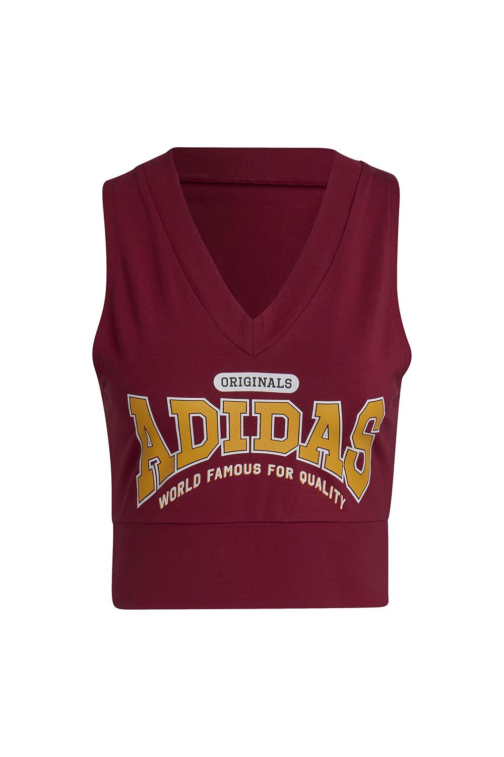 Adidas-Cropped Bodycon V Legbur-Spor Üstü-6-milagron.live