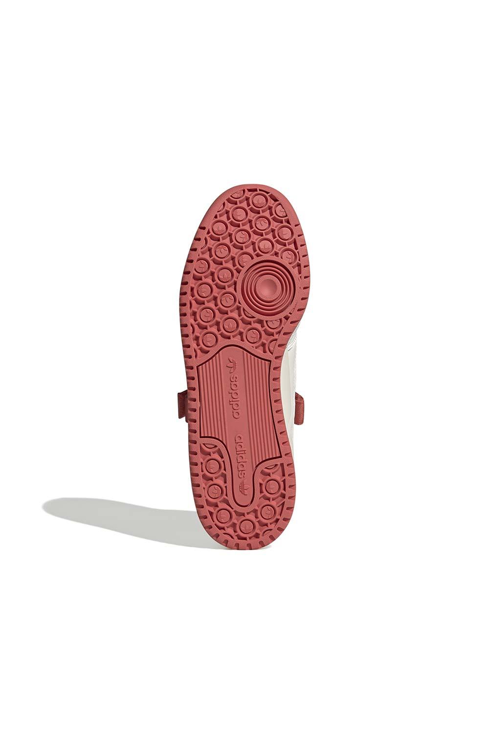 Adidas-Forum Low Chalk White/Crew Red-Sneakers-3-milagron.live