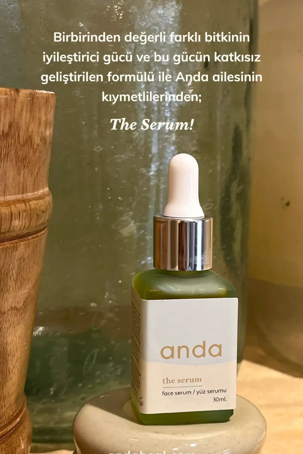 Anda Heal-The Serum - Serum Elixir Oil Blend-Yüz Serumu-5-milagron.live