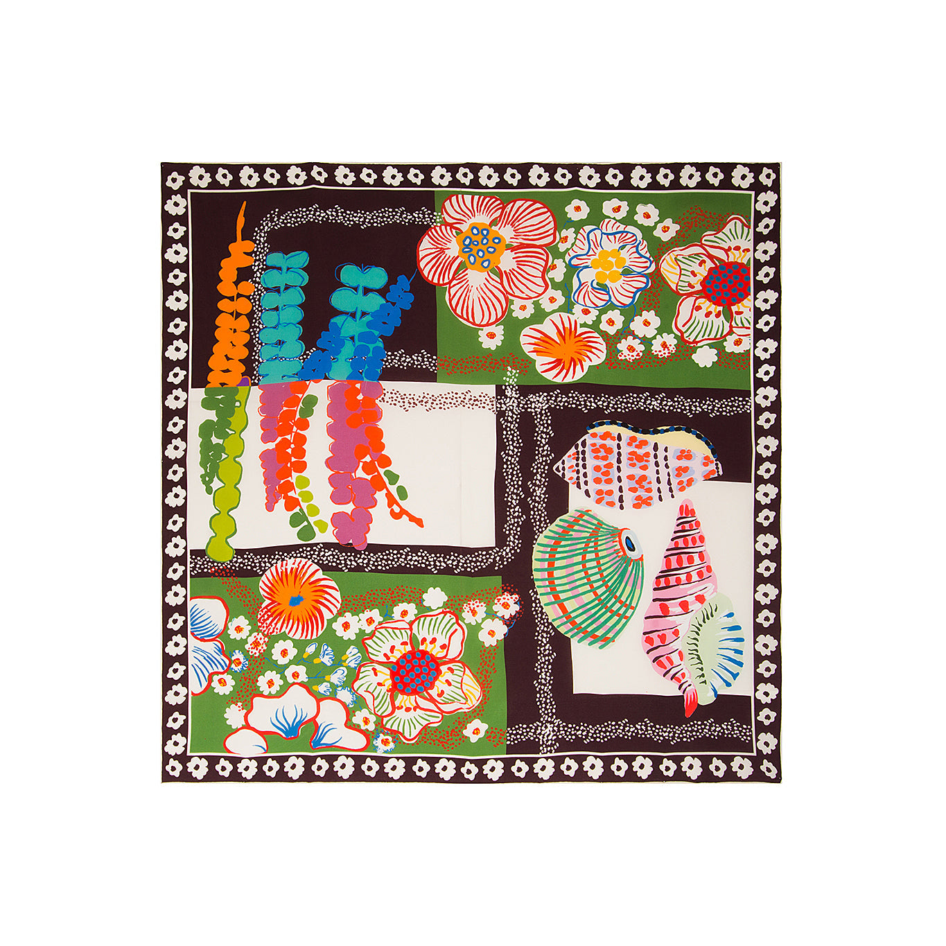 Ani Studio-Thalia Silk Printed Scarve-Eşarp-1-milagron.live