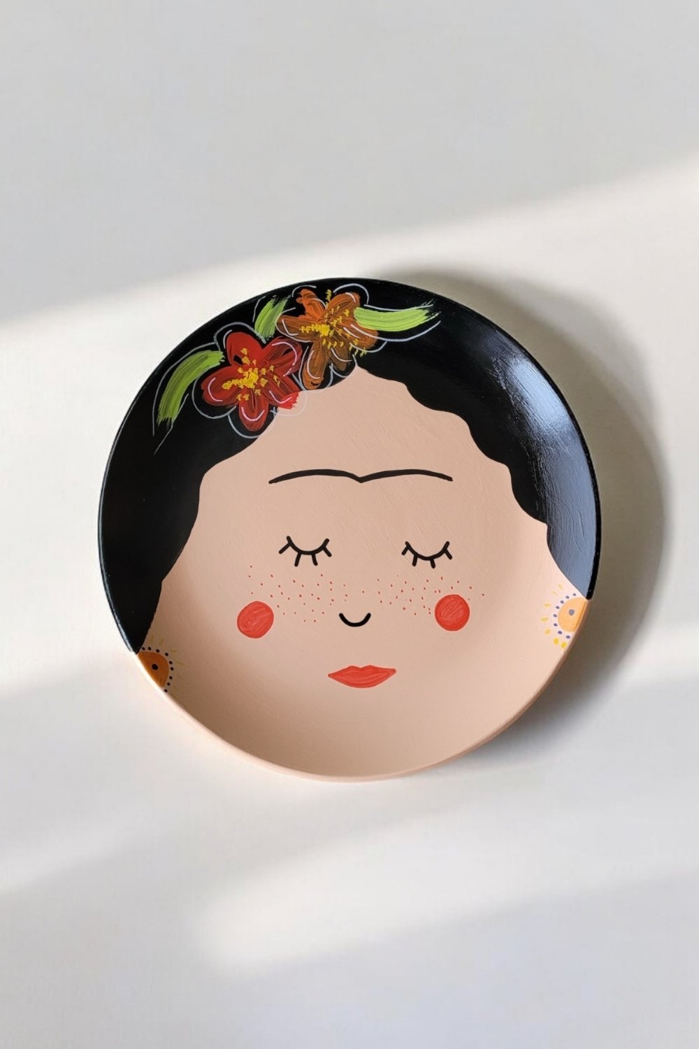 Arienel-Frida Duvar Tabağı | 25 Cm-Duvar Dekorları-1-milagron.live