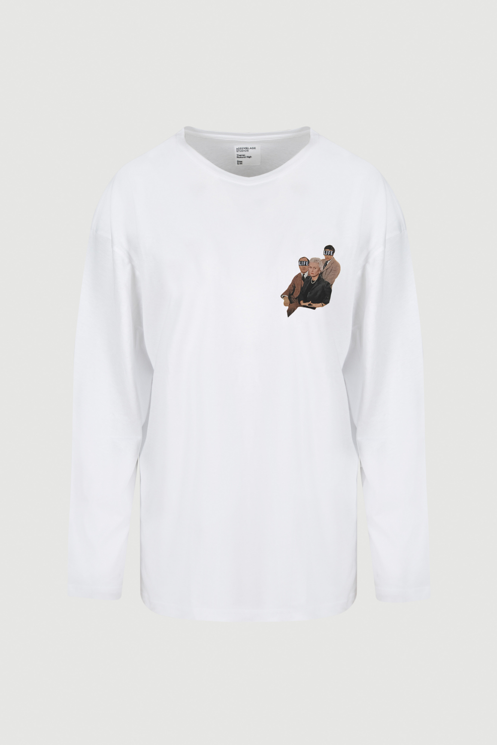 Assemblage Studios-Family Portrait Long Sleeve Tee - Front Print-T-Shirts-1-milagron.live