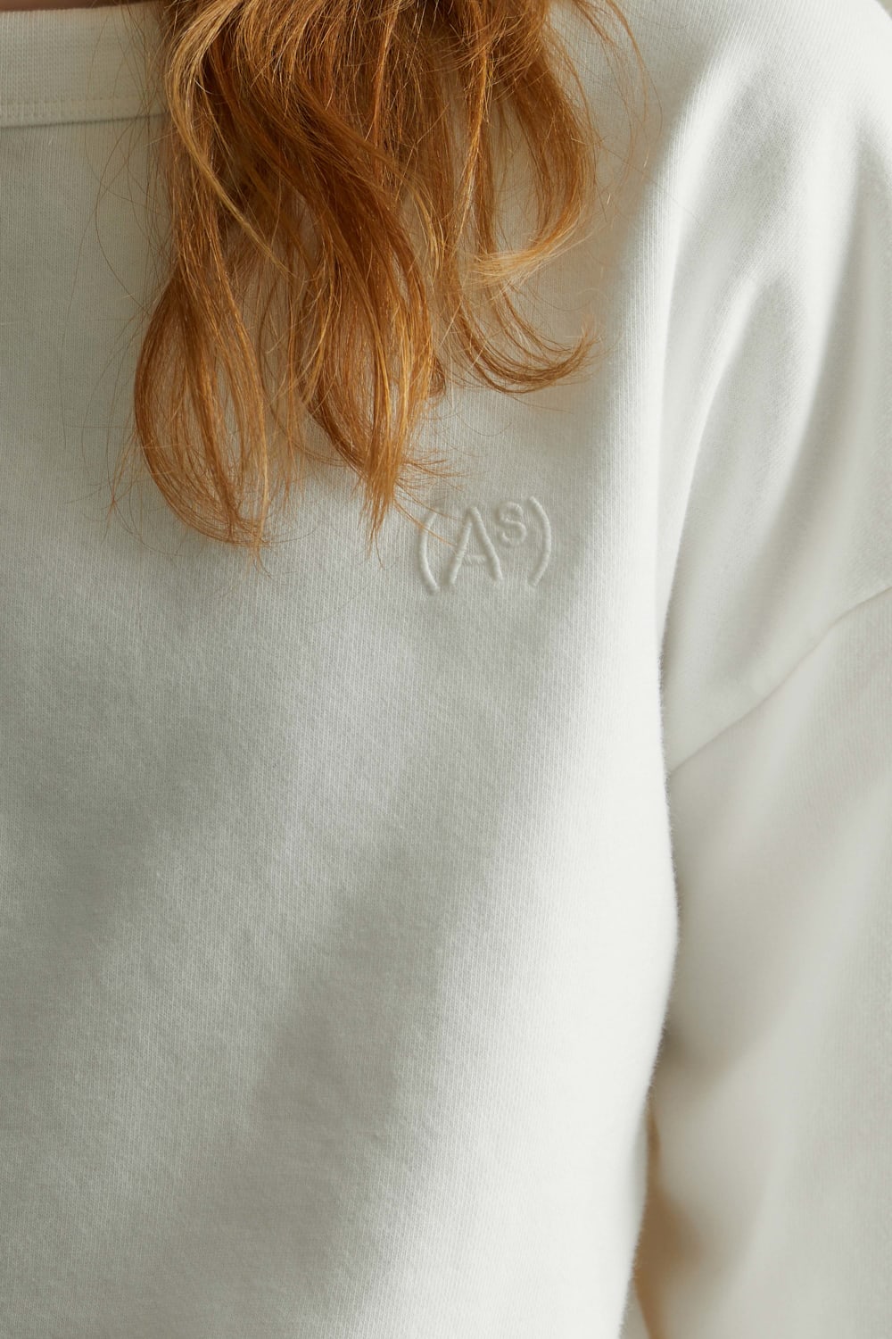 Assemblage Studios-Sweatshirt / Women - Cropped - As Logo Embroidered-Sweatshirts & Hoodies-2-milagron.live