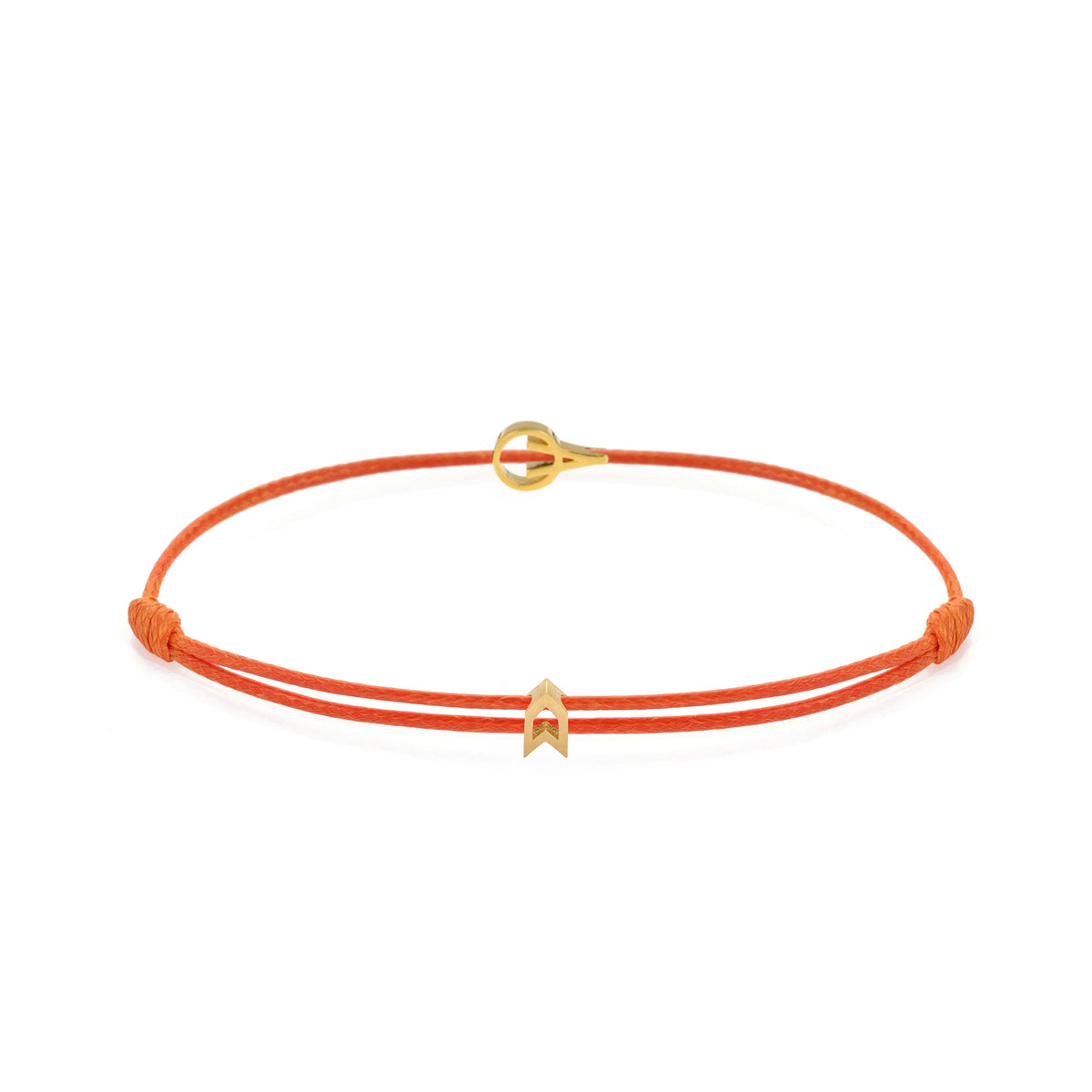 Orange Padel Chance Bracelet In Gold