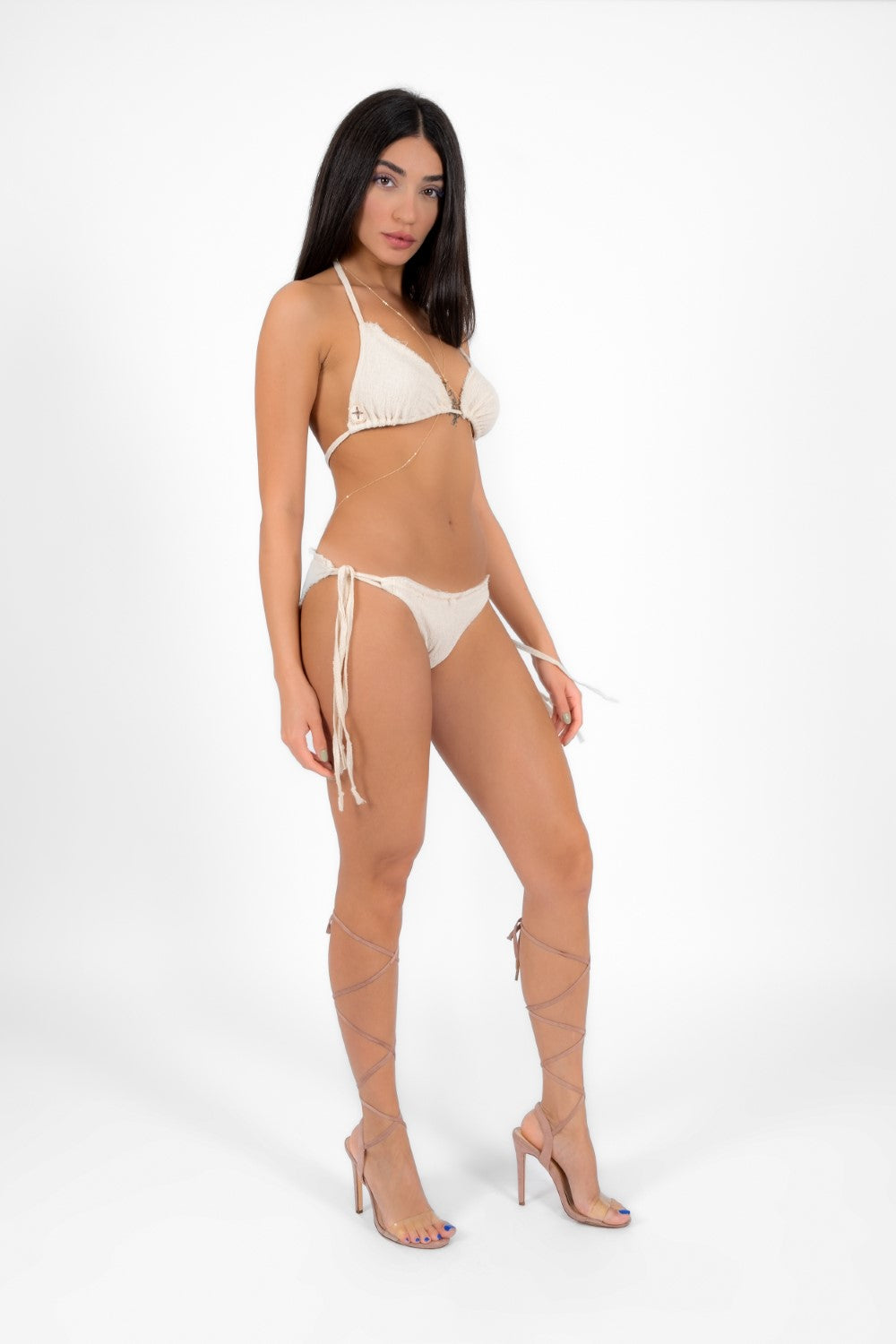 Ave Eva-Sunbath Püsküllü Üçgen Bikini Üstü-Bikini & Mayo-4-milagron.live