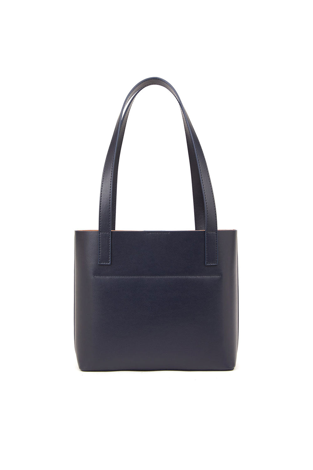 Bagh Collection-Mini Tote Bag In Dark Blue-Omuz Çantası-2-milagron.live