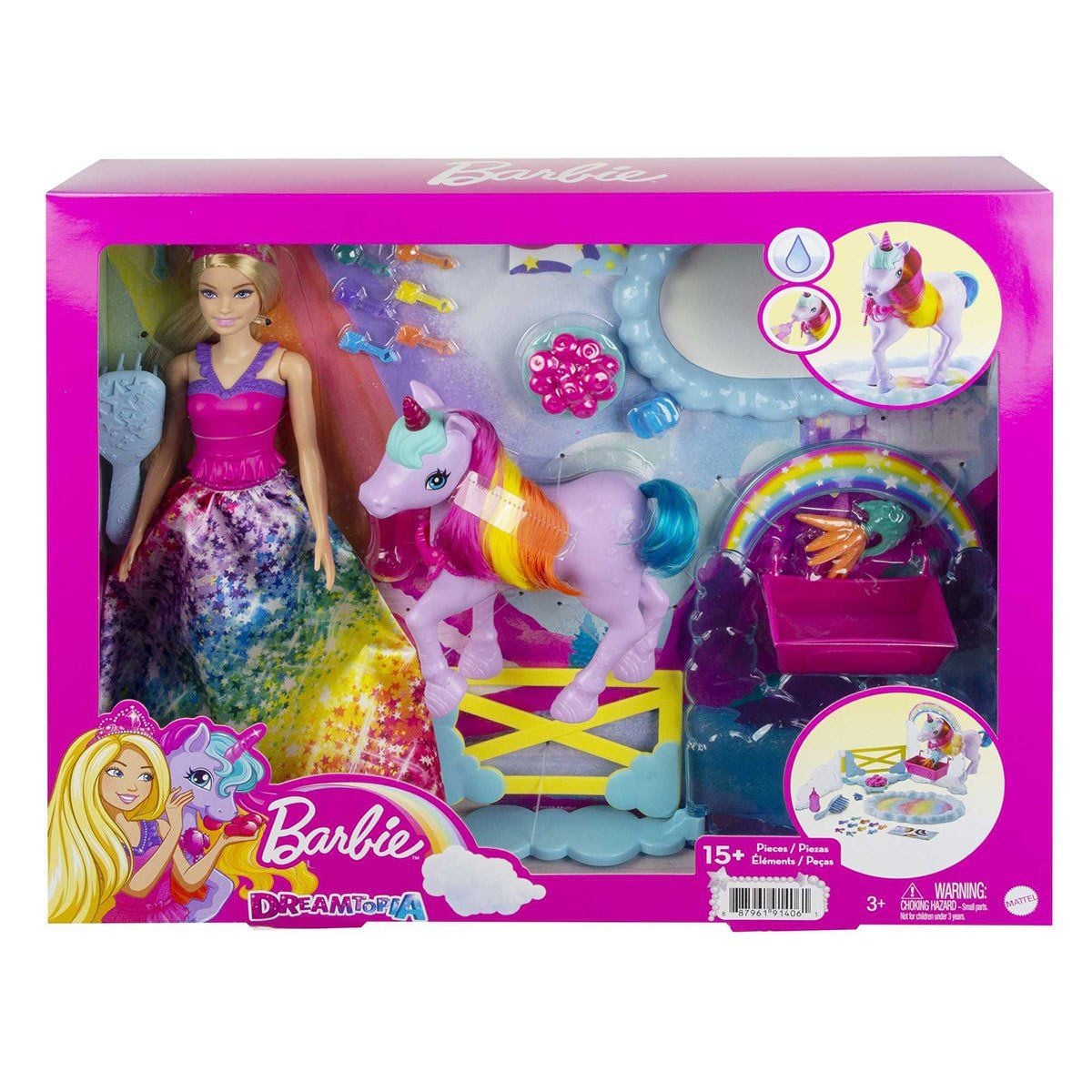 Gtg01 Barbie, Bebek Ve Tek Boynuzlu At, Dreamtopia Hayaller Ülkesi