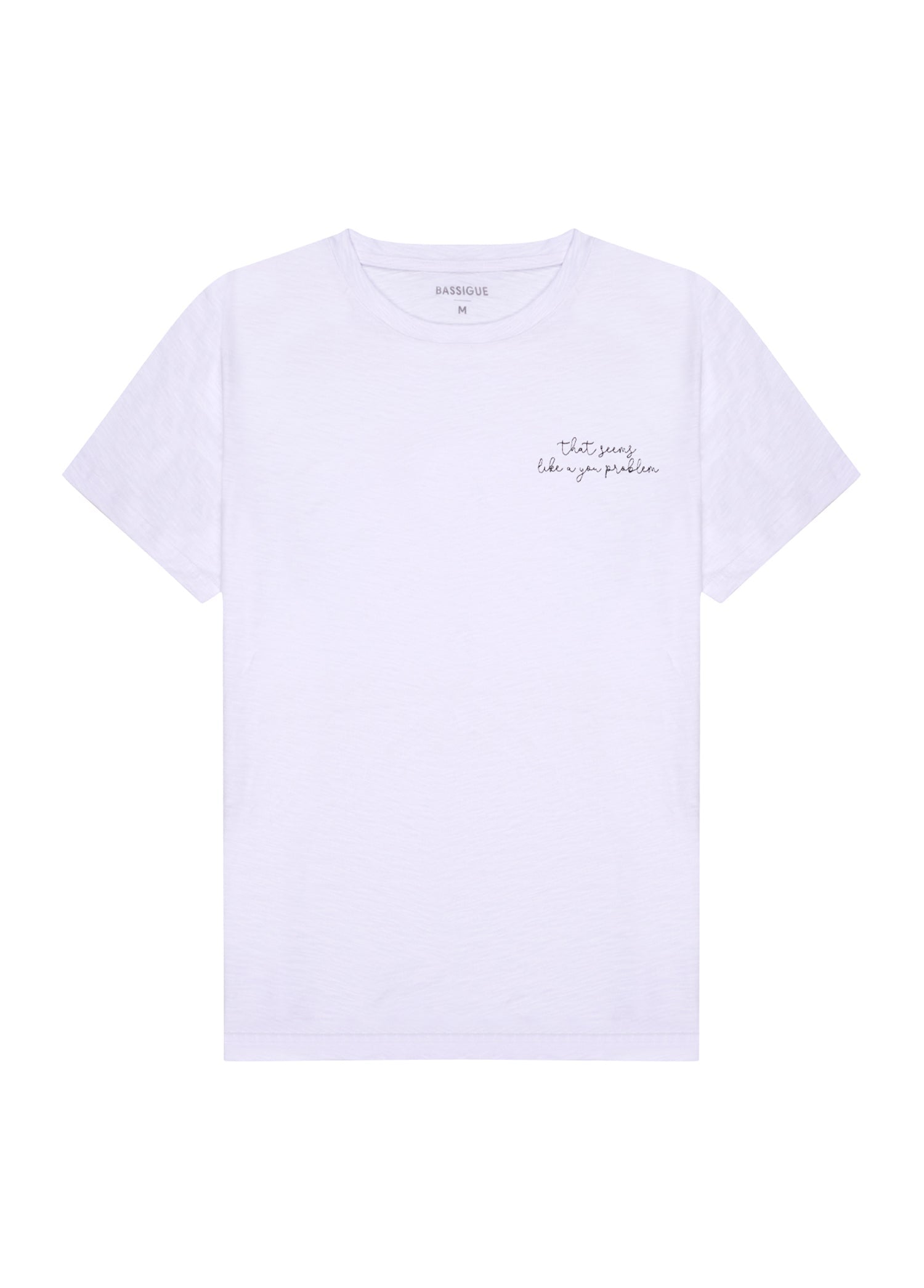 Beyaz You Problem T-Shirt