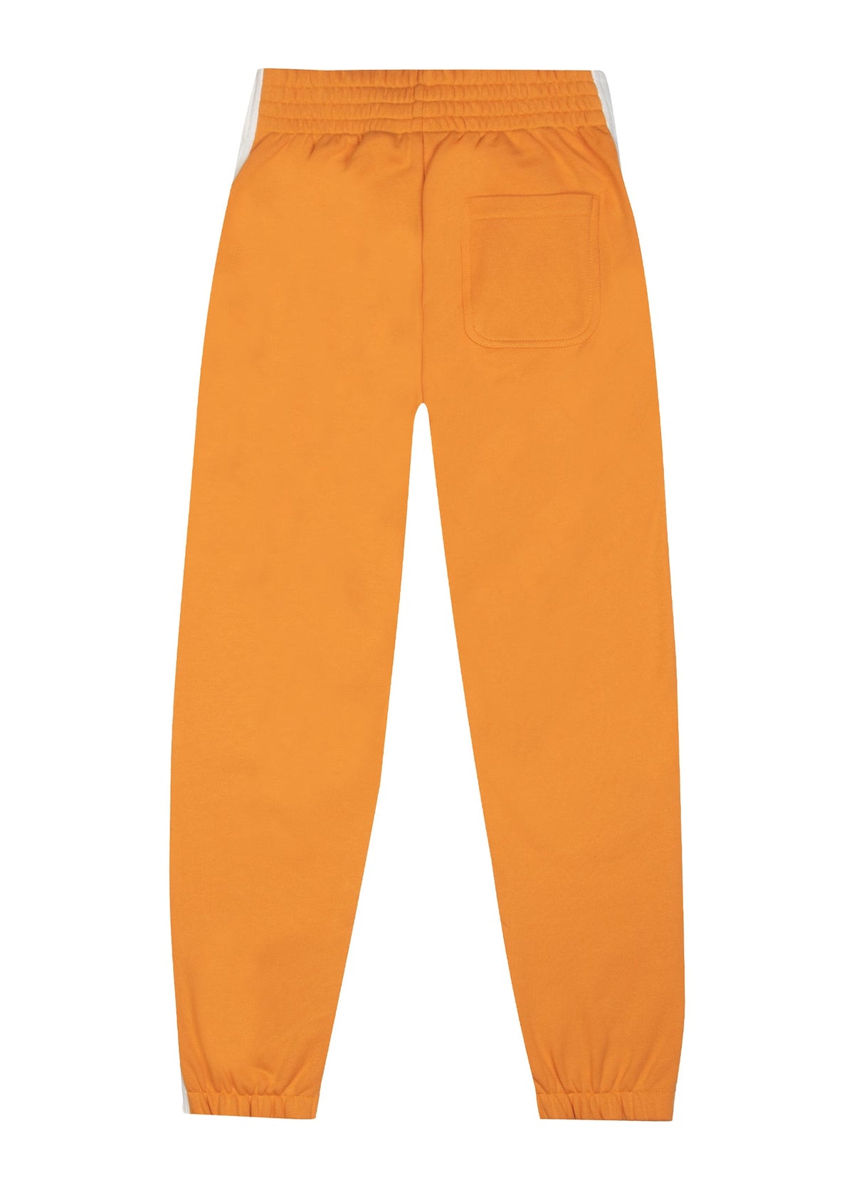 Denim Boyfriend Pantolon - Beyaz/Turuncu