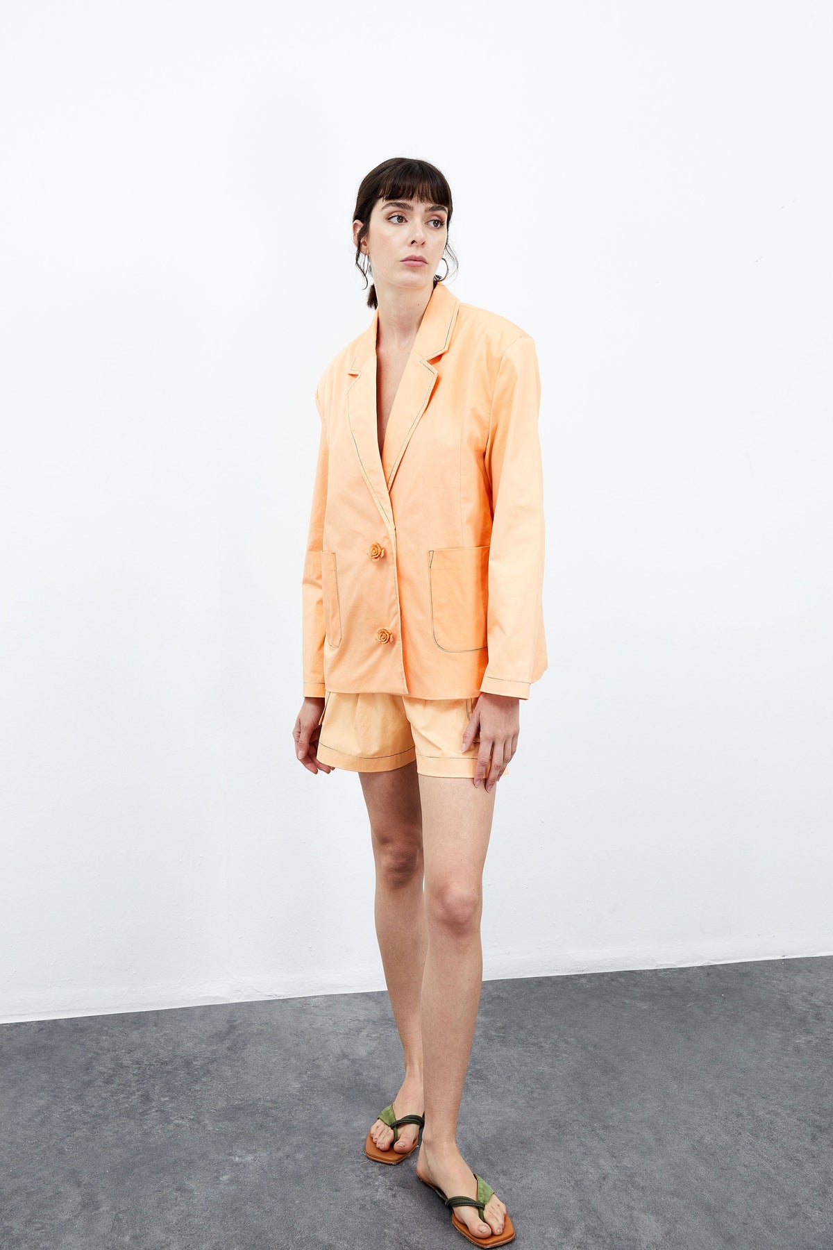 Magnolia Blazer - Turuncu