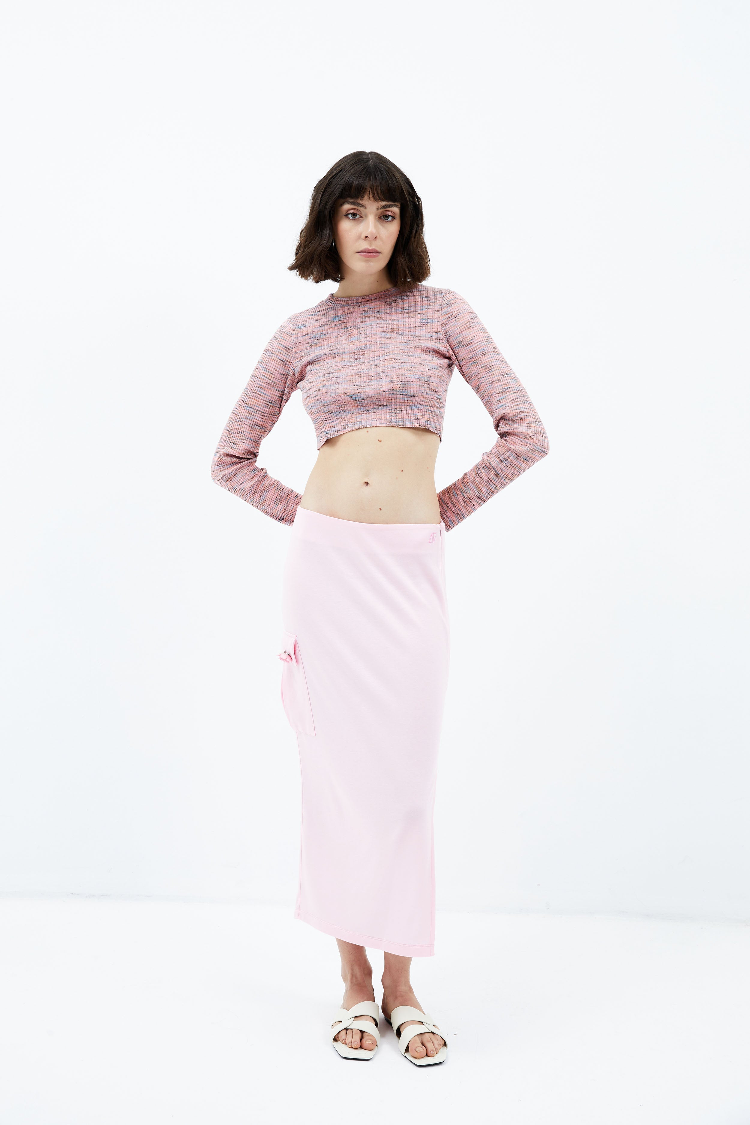 Orchid Uzun Etek - Açık Pembe