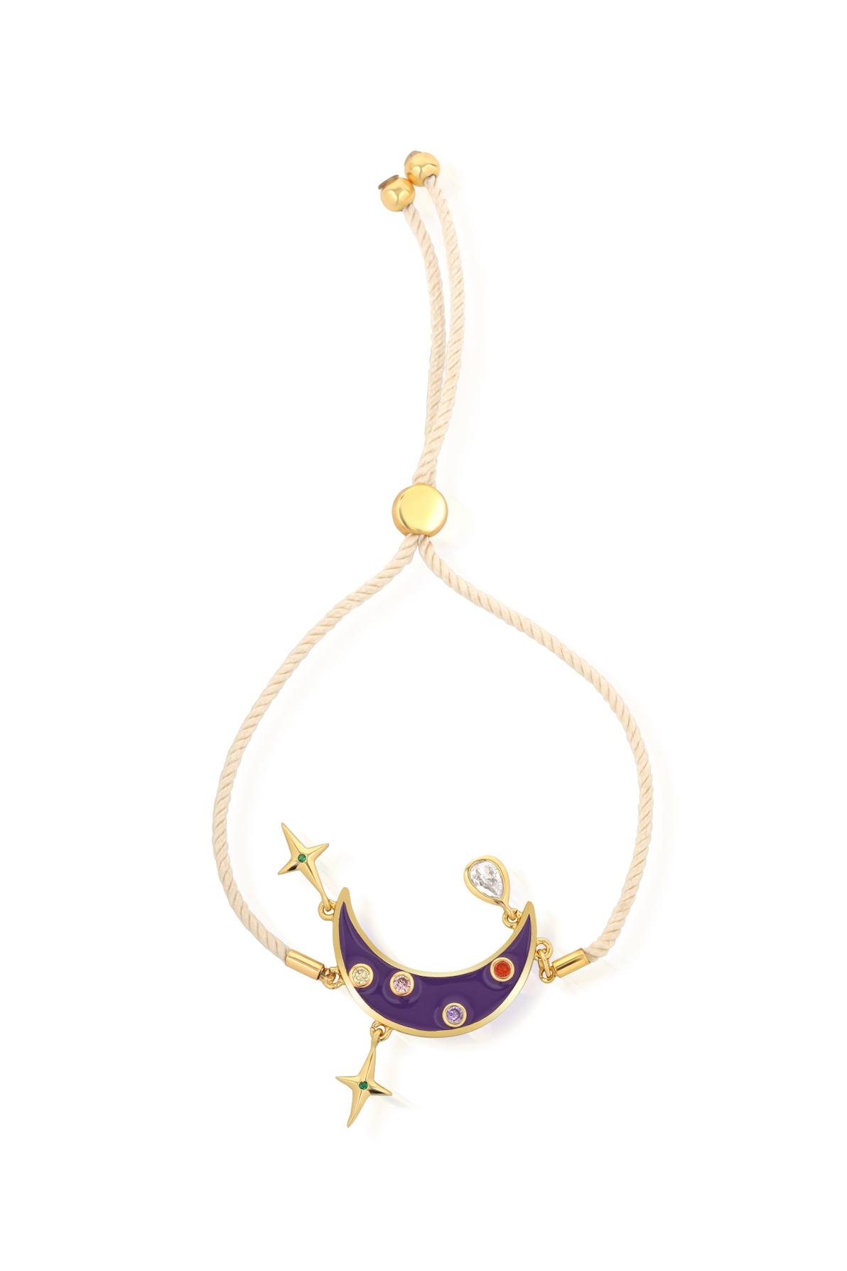 Berrin Özkan-Moonlight Purple Bracelet-Bileklik-1-milagron.live