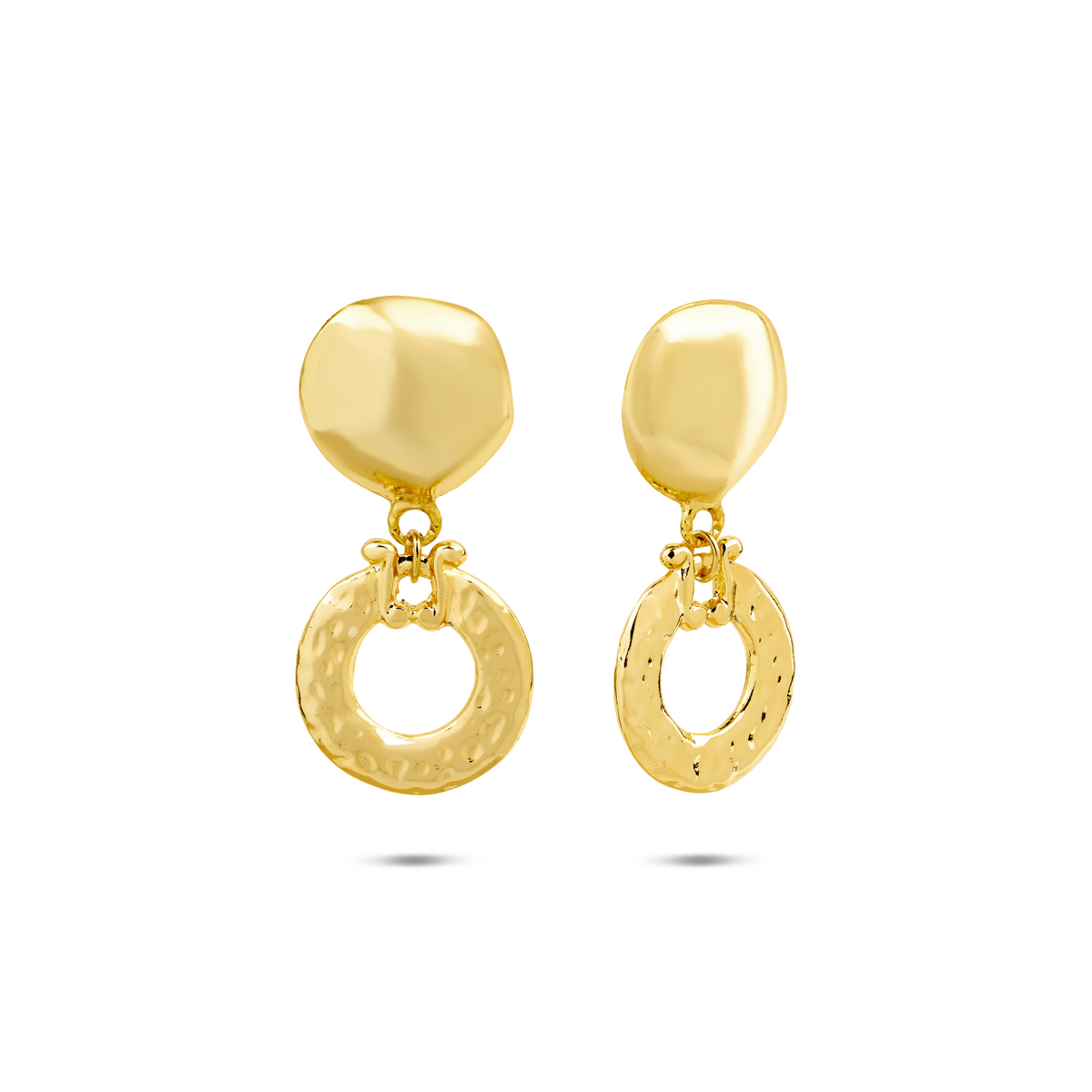 Berrin özkan-Golden Orbit Earrings-Earring-1-milagron.live