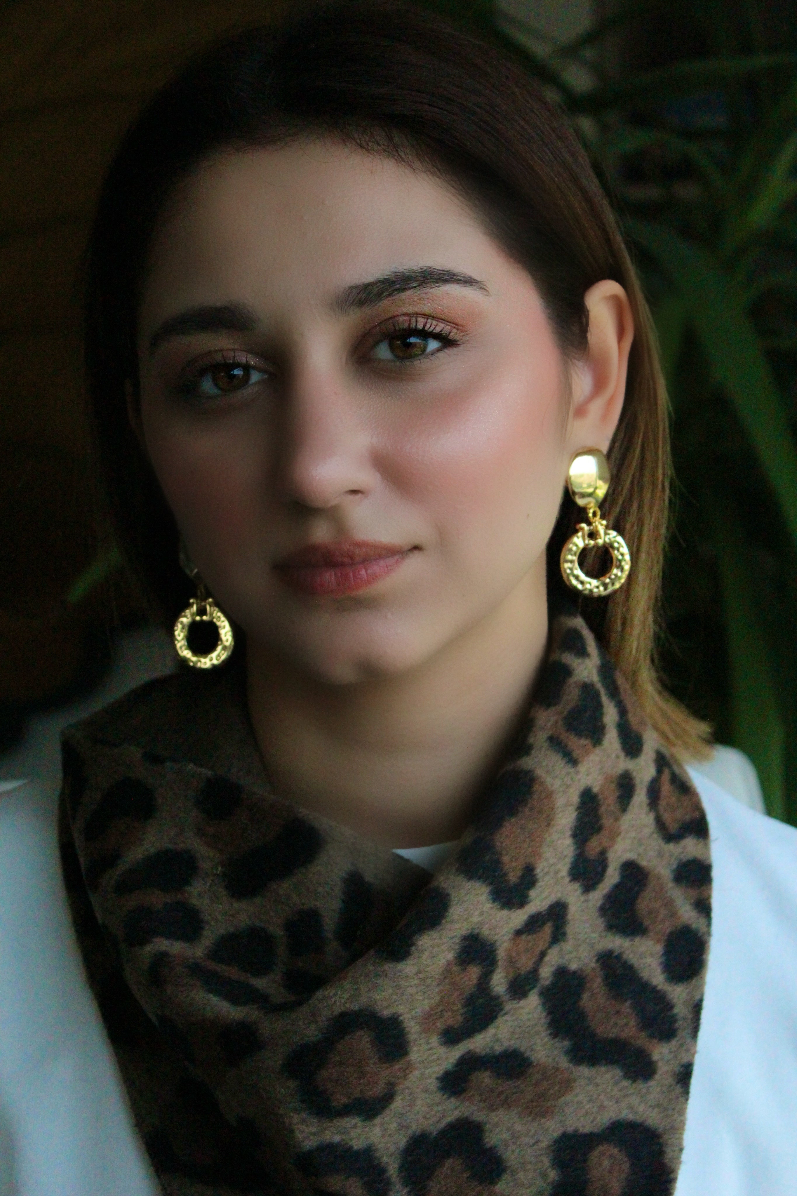 Berrin özkan-Golden Orbit Earrings-Earring-2-milagron.live