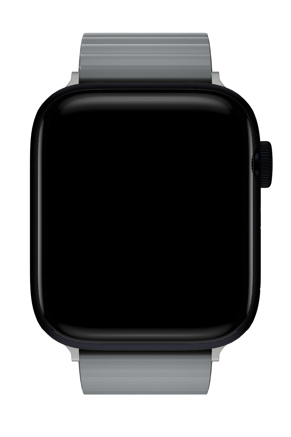 Apple Watch Uyumlu Baklalı Louis Loop Kordon Medium Gray