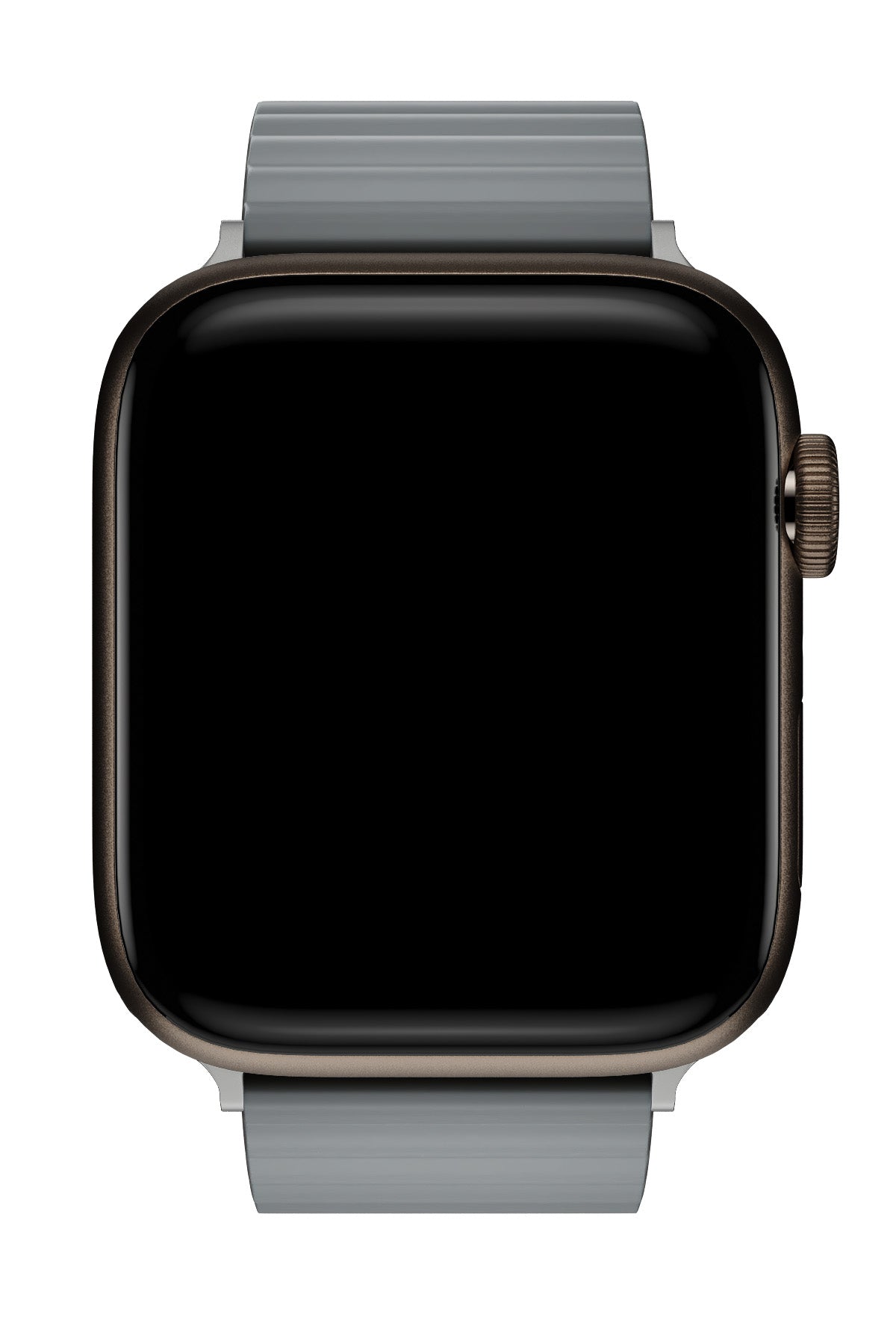 Apple Watch Uyumlu Baklalı Louis Loop Kordon Medium Gray
