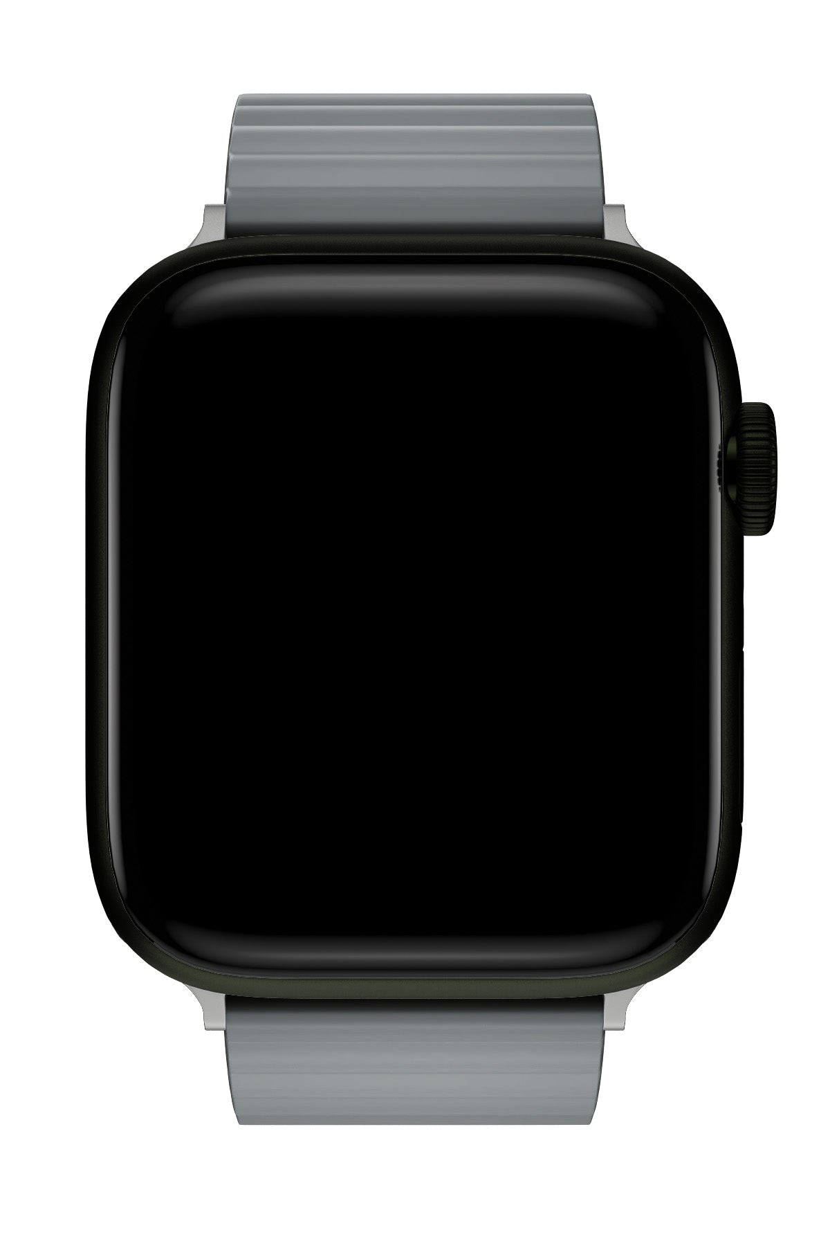 Apple Watch Uyumlu Baklalı Louis Loop Kordon Medium Gray
