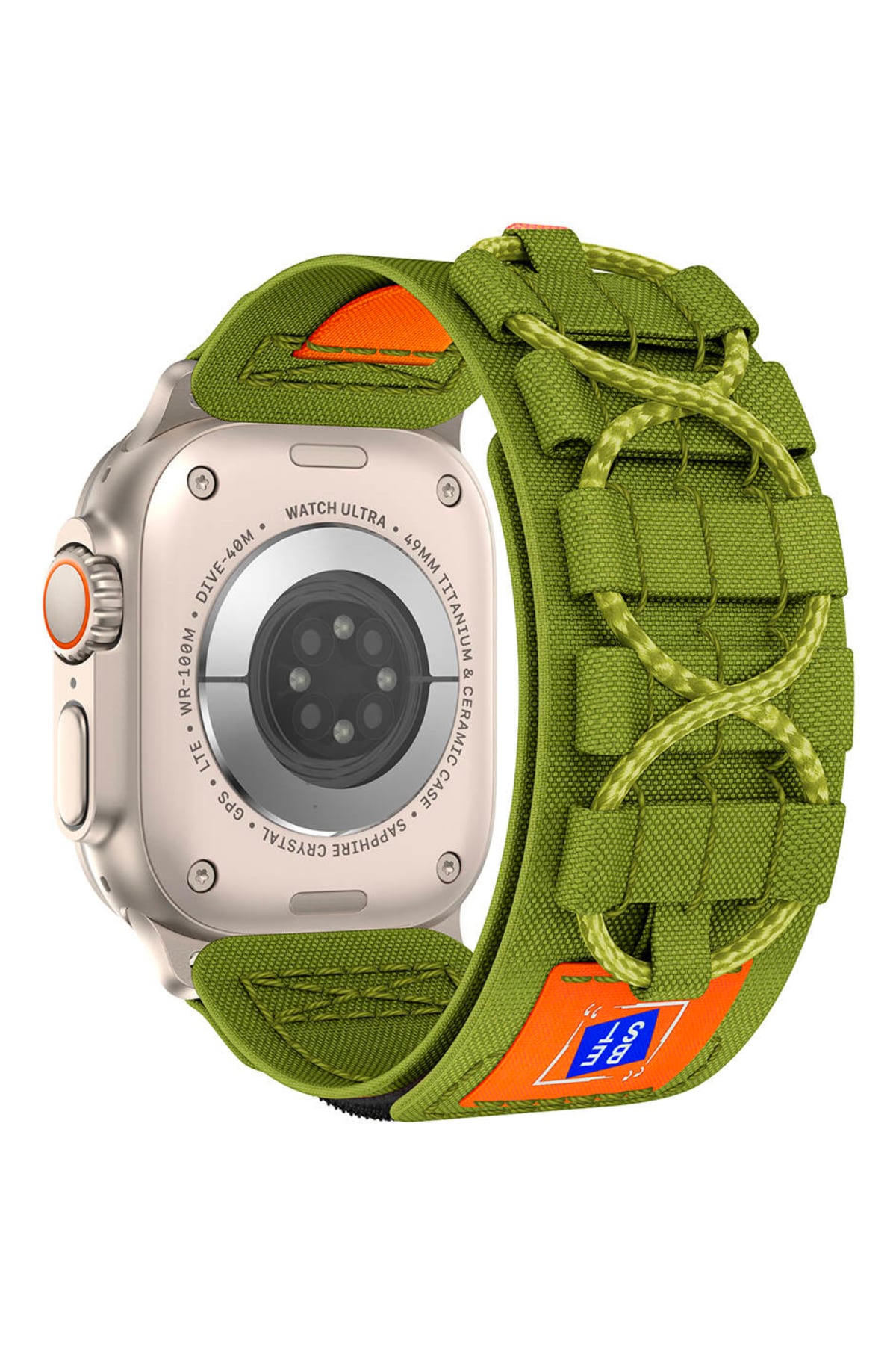 Apple Watch Uyumlu Tactical Loop Kordon Tropical