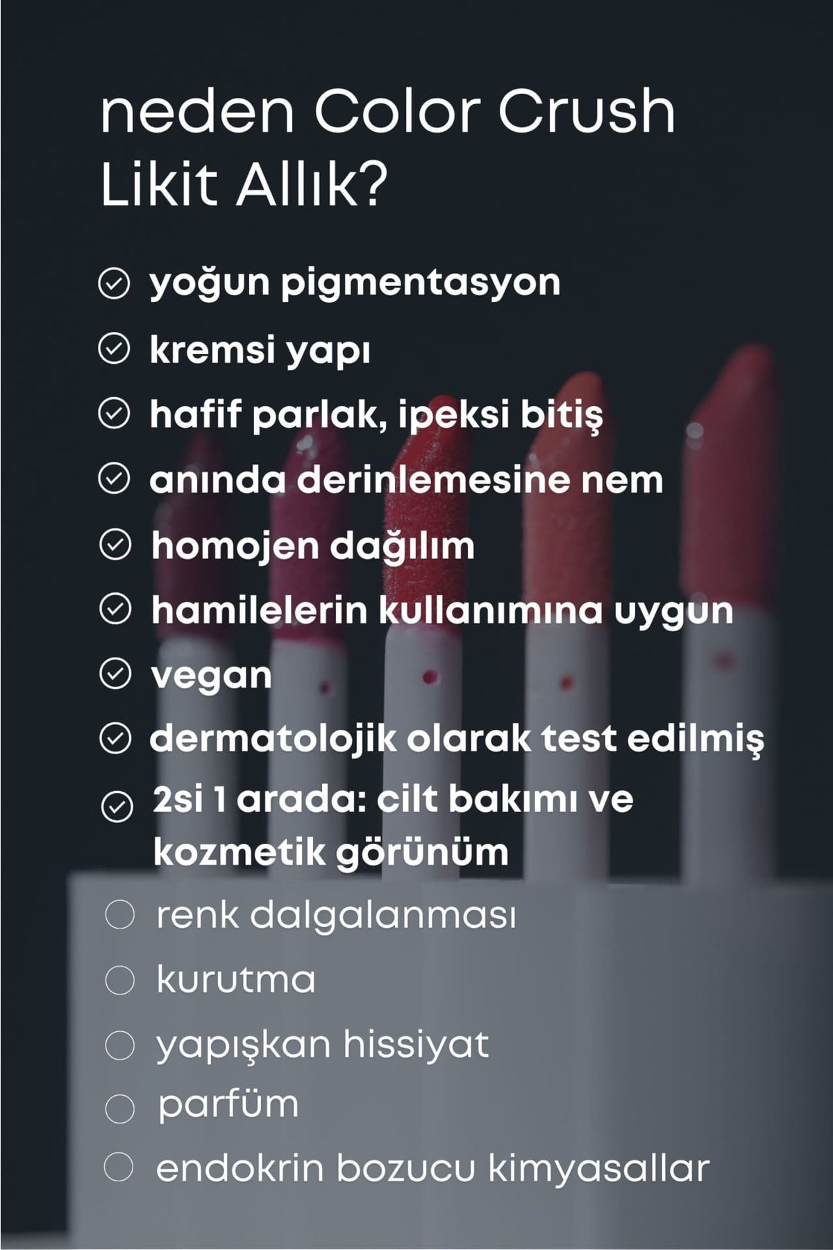 COLOR CRUSH LİKİT ALLIK - 103 RED VELVET