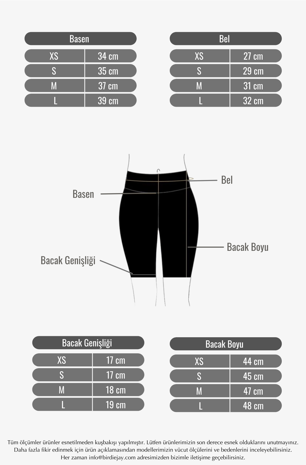 Birdiejay-Oh So Summer Biker Shorts Gece Mavi̇si̇ Bi̇si̇kletçi̇ Şortu-Şort-9-milagron.live