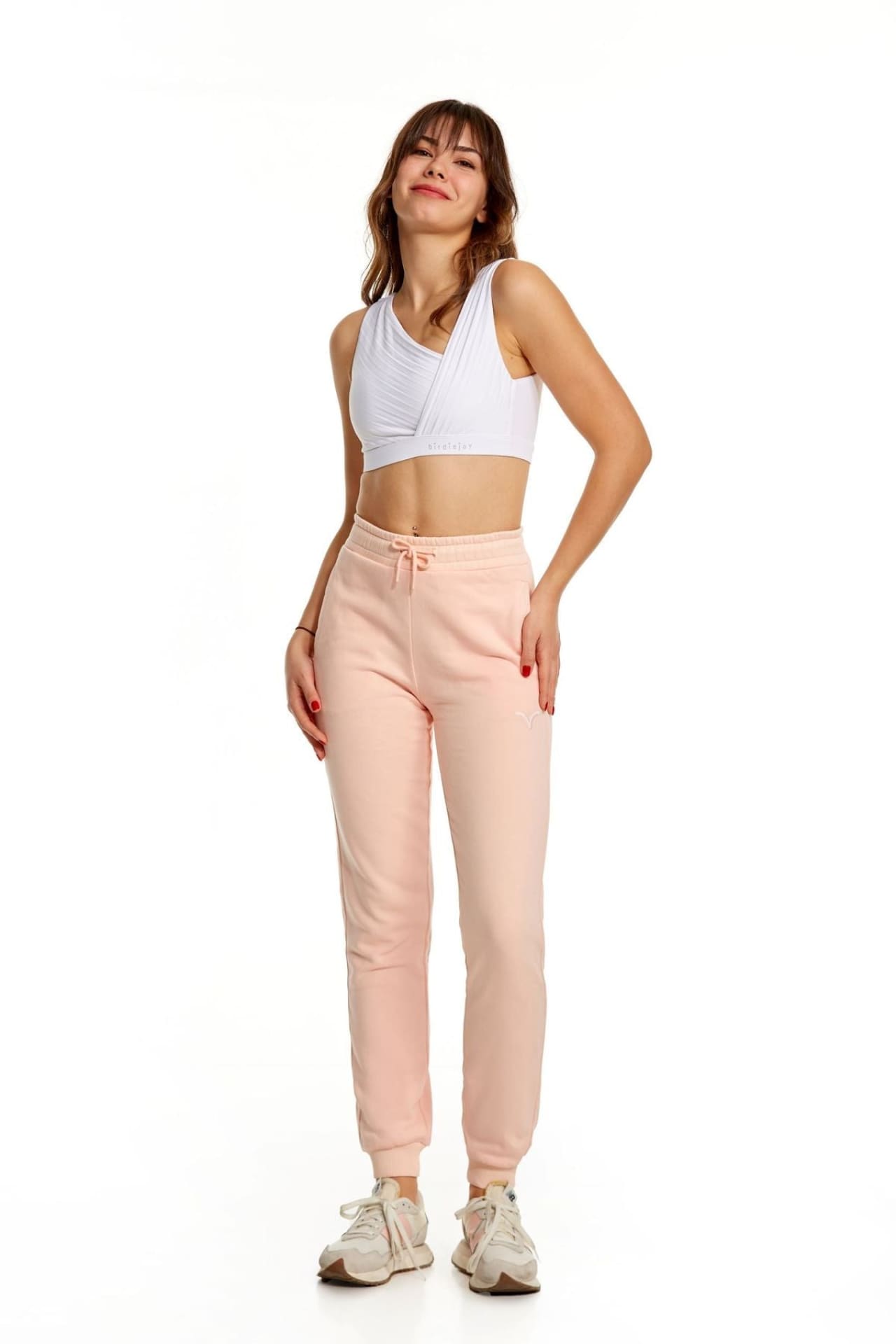 Birdiejay-Over The Clouds Pembe Jogger Sweatpant-Eşofman-4-milagron.live