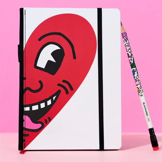 Blackwing X Keith Haring Special Edition 160 Sayfa A5 100Gsm Defter Ve Kalem