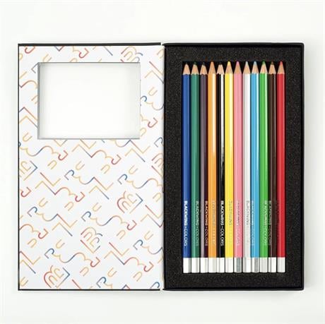 Palomino Blackwing Colors Renkli Ahşap Gövdeli 12'Li Kalem Seti