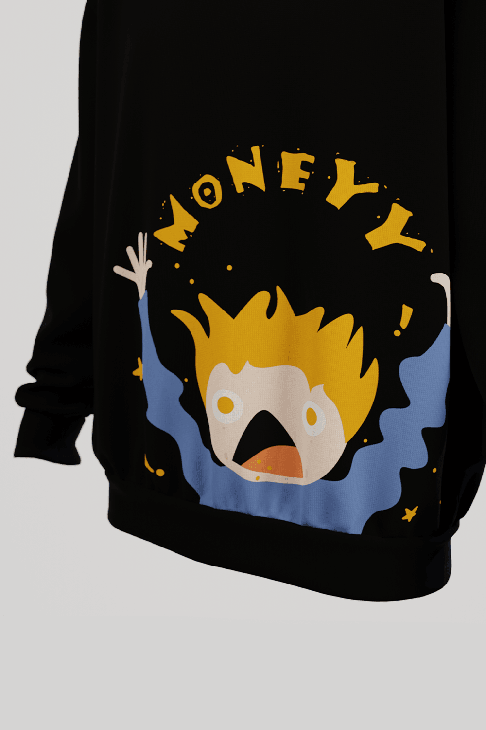 Blindson-Money Sweatshirt-Sweatshirts & Hoodies-4-milagron.live