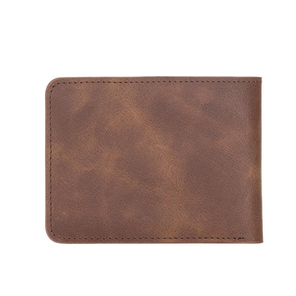 Bloominbag-Bloom Fold Mahogany Brown Hakiki Deri Cüzdan-4-milagron.live