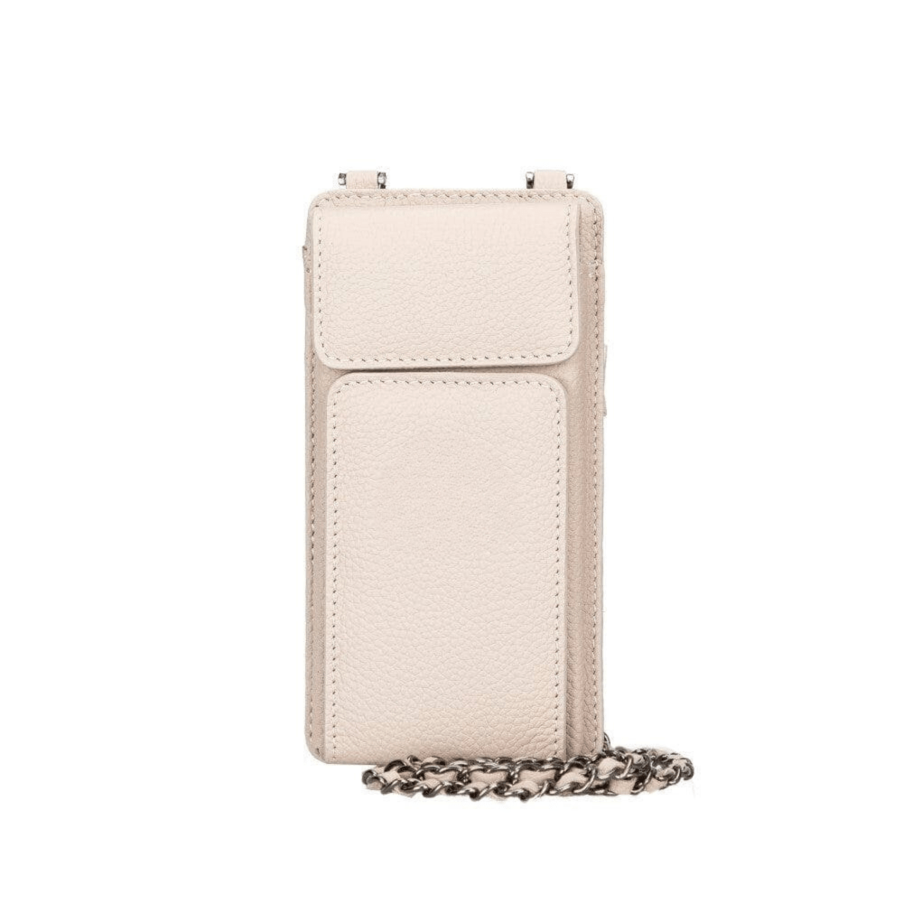 Bloominbag-City Muse Deri Sandy Brown çapraz Askılı Telefon Cüzdan-5-milagron.live