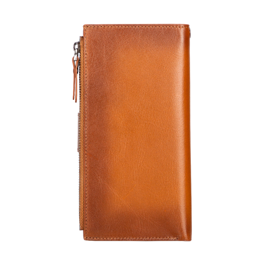 Bloominbag-Lozan Strap Cognac Tan Gerçek Deri çapraz Askılı Cüzdan çanta-5-milagron.live