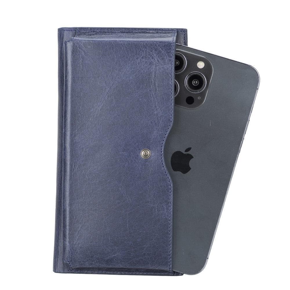 Bloominbag-Lozan Strap Twilight Gerçek Deri Telefon Bölmeli Cüzdan çanta-5-milagron.live