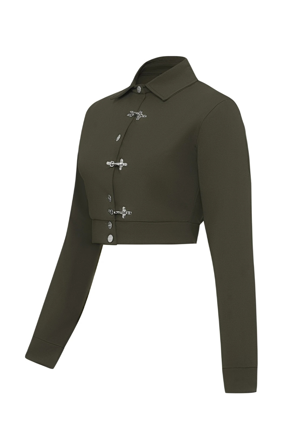 Bo&Po-Gaia Jacket Khaki-Ceket-2-milagron.live