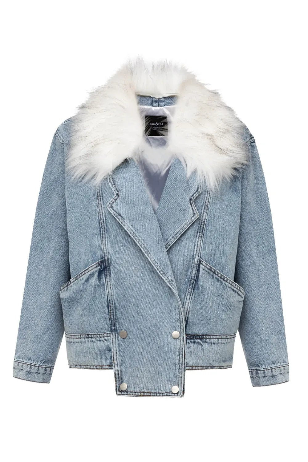 Bo&Po-Vega Denim Jacket-Dış Giyim-1-milagron.live